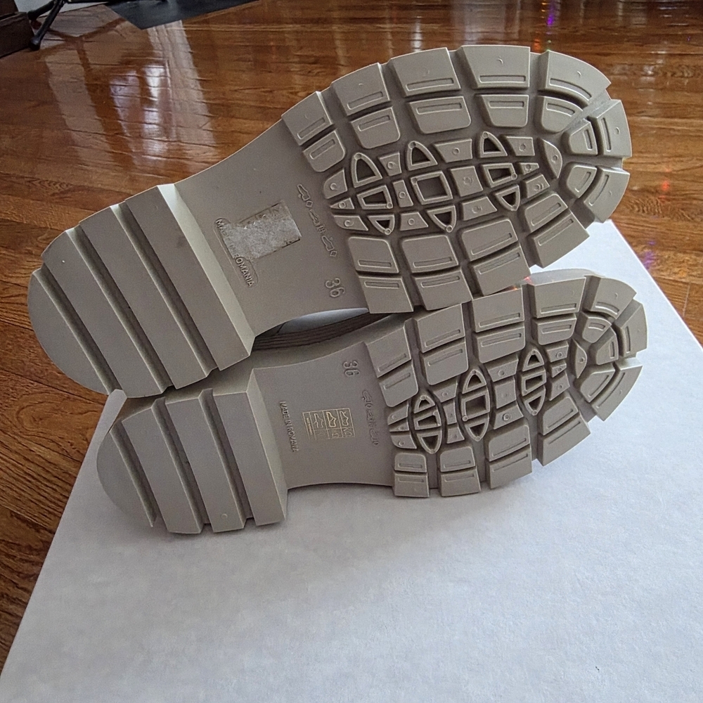 Jimmy Choo Light Gray Ankle Booties - Picture 9 of 14
